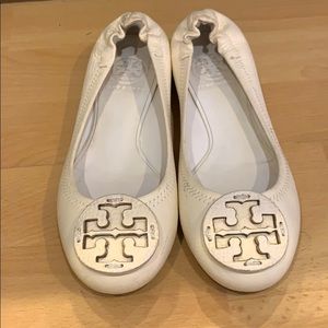 Authentic Tory Burch Leather Flats